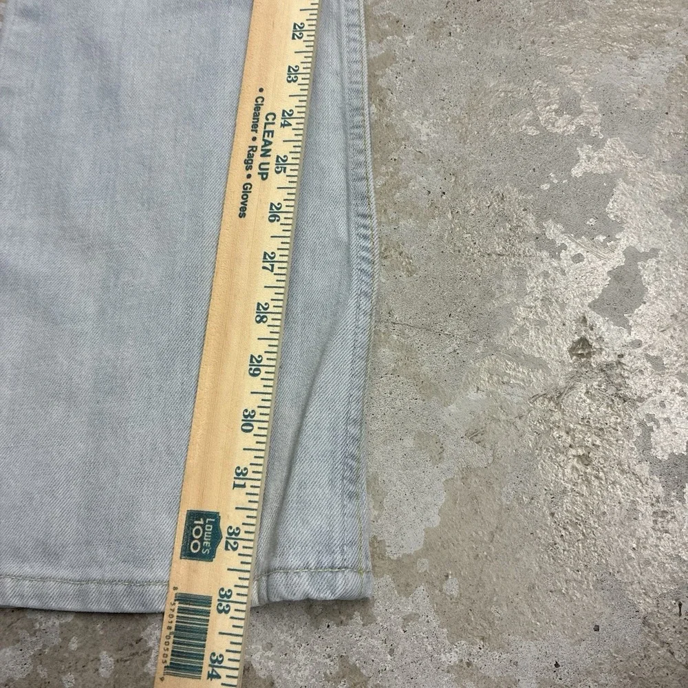 Vintage Levis 525 04 Jeans Mens 30x34 Blue Bootcut Light Wash Denim Fits 28x33